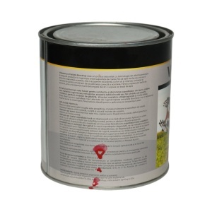 Vopsea email anticoroziva 3 in 1 rosu Welger 1K pe baza de solvent 1L, direct pe rugina, interior si exterior Breckner Germany, BK89067 - Img 2