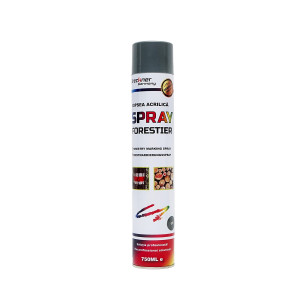 Vopsea spray marcaj forestier gri 750ml, Cod: BK1S121, Brand: BRECKNER GERMANY