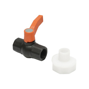Adaptor cu robinet 1 tol IBC, Cod: DISHK35, AUTOSPEED - Img 1