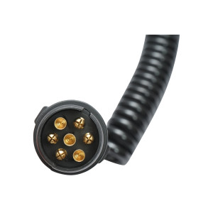Adaptor priza remorca 7-13 pini cu cablu 2.2m, Cod: BK69789, Echivalență: DISLN34, Breckner Germany - Img 3