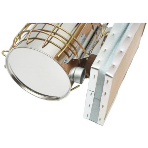 Afumator albine din otel inox cu cilindru scut termic si burduf din piele 160mm, Cod: DISKR10 - Img 4