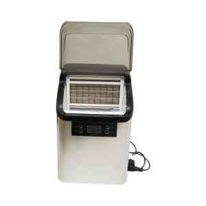Aparat de facut cuburi de gheata inox 20 kg/24h, rezervor apa 2.5L, cos colectare 1.2kg, autocuratare, afisaj digital, BK00404 - Img 4