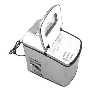 Aparat de facut gheata capacitate 1.7L 220V/150W randament 14Kg/24h 242x358x328mm, Cod: BK87826, BRECKNER GERMANY - Img 2