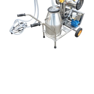 Aparat de muls vaci 1 post 750W, 220V bidon inox 25L, grup de muls cu 4 mansoane, presiune vid 40-50 kPa, pulsatii 60-80 cpm, Cod: DISPL04 - Img 7