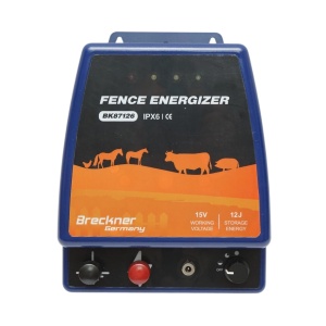 Aparat generator de impulsuri 12 Joule, 12V/220V, 80 km pentru gard electric IPX6 Breckner Germany, BRECKNER GERMANY, BK87126 - Img 2