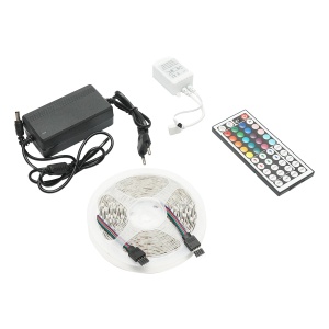 Banda LED 5050 14.4W/m RGB, 12-220V rola 5m, 60 LED/m IP20, Cod: BK79106, Brand: BRECKNER GERMANY - Img 1
