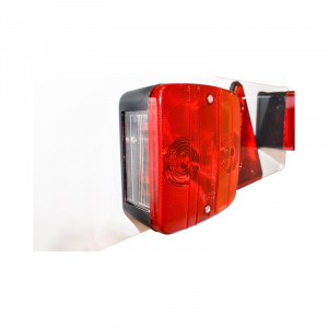 Bara remorca 1220mm, 2x lampa, 1x lampa ceata, 2x triunghi reflectorizant, cablu 6m si priza 7 pini 12V Cod: DISCK64, Autospeed - Img 3