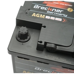 Baterie auto AGM start-stop 12V/50Ah, 680A la pornire 207x175x190mm Breckner Germany, BK69996 - Img 2