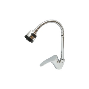 Baterie chiuveta bucatarie cu pipa flexibila, perlator 2 functii, crom lucios, Cod: BK79029, Brand: BRECKNER GERMANY - Img 1