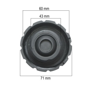 Buson vas expansiune Mercedes-Benz 43mm cod OEM 2105010615, DISVN09 - Img 3