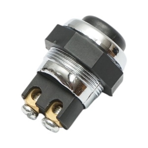Buton pornire 12V/10A–24V/5A negru cu 2 pini universal, AUTOSPEED, DISRM40 - Img 4