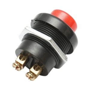 Buton pornire 12V/10A–24V/5A rosu cu 2 pini universal, AUTOSPEED, DISRM46 - Img 3