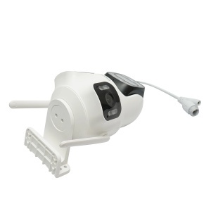 Camera de supraveghere 3 lentile, 3 obiective 8 MP, 2 CPU dual control, P2P WIFI 2.4G, PTZ cu senzor de miscare, alarma, night vision, AI detectie umana si aplicatie iCSee, BRECKNER GERMANY, BK79698 - Img 6
