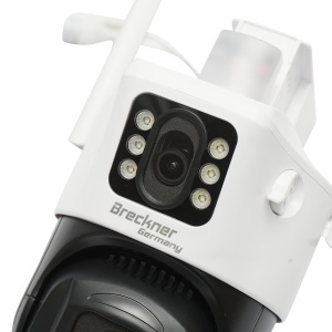 Camera de supraveghere lentila duala 6MP, WIFI P2P, rotativa 360 PTZ cu senzor de miscare, sirena, detectie umana, google assistant si aplicatie iCSee , Cod: BK69595, Marca: BRECKNER GERMANY - Img 6
