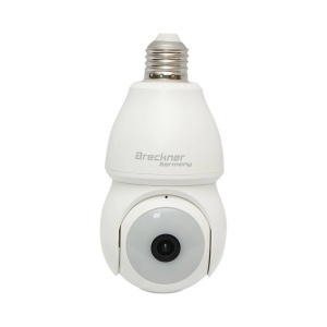 Camera de supraveghere smart 2MP tip bec E27, WIFI 2.4GHz, PTZ 360 grade, alarma, senzor miscare, detectie umana AI si aplicatie iCSee, BK98653