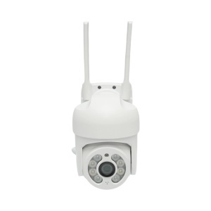 Camera de supraveghere smart WIFI 1080P exterior, lentila dubla, PTZ senzor miscare, rotativa 360 grade, 220V ICSee, BRECKNER GERMANY, DISMN42