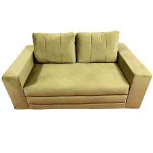 Canapea Fixa Euforia, 195x100x75cm, 2 locuri, Velutto 03 Mika, Glasspandoor - Img 3