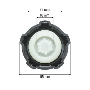 Capac vas expansiune lichid racire radiator Dacia Dokker, Mercedes-Benz 36mm cod OEM 8200048024, DISVN03 - Img 3