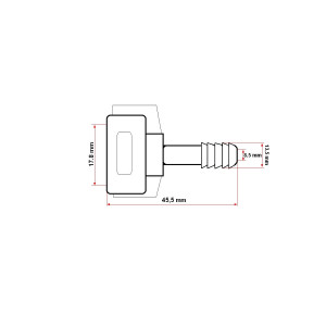 Capacul furtunului de distribuire pentru erbicidator, Cod: DISSA48, Brand: BRECKNER GERMANY - Img 4