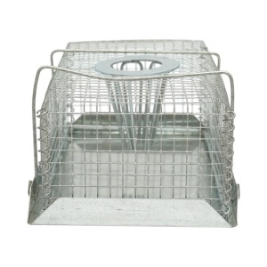 Capcana animale metalica tip cusca pentru soareci si rozatoare 18.5x10x7cm, BK87737 - Img 2
