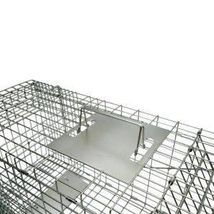 Capcana animale salbatice tip colivie robusta metalica 78x30x32cm, DISUD87 - Img 5