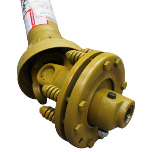 Cardan 850 mm T5 cu ambreiaj compus din 2 discuri cruce 30,2x80 (teava triunghiulara) 1 3/8 Z=6, Cod: DISTB22, Brand: UTB - Img 2