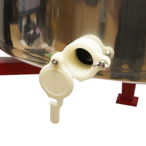 Centrifuga manuala apicola, extractor miere din inox cu 4 rame, Cod: DISKS33 - Img 3