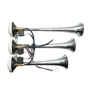 Claxon 3 trompete 24V pentru compresor de aer, BK79878 - Img 3