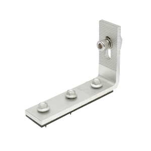 Clema tip L pentru prinderi panouri solare fotovoltaice sistem A, 20mm , Cod: BK87360, Brand: BRECKNER GERMANY - Img 1