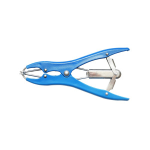 Cleste castrare cu inel pentru bovine, ovine, porci, Cod: BK77851, Brand: BRECKNER GERMANY - Img 2