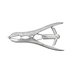 Cleste castrare cu inel pentru bovine, ovine, porci, Cod: BK77852, Brand: BRECKNER GERMANY - Img 2