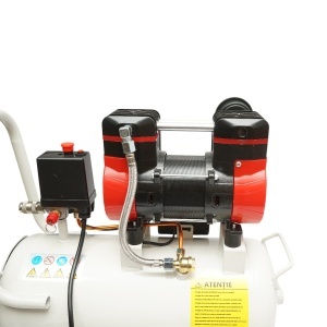 Compresor aer 24L, motor 2 cilindri 1KW/1.3CP, presiune maxima 8 bar, volum aer aspirat 130L/min, Cod: BK7630, Breckner Germany1 - Img 7