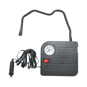 Compresor aer umflat roti 12V, 100PSI, cablu 2.8m, alimentare priza bricheta auto, BK88887 - Img 2
