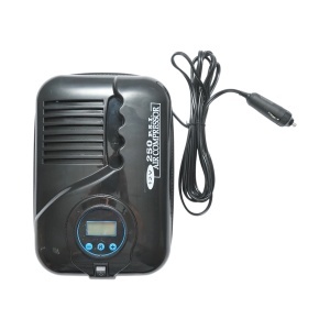 Compresor aer umflat roti digital 12V, 250PSI, oprire automata, cablu 2.8m, alimentare priza bricheta auto, BK88886 - Img 2