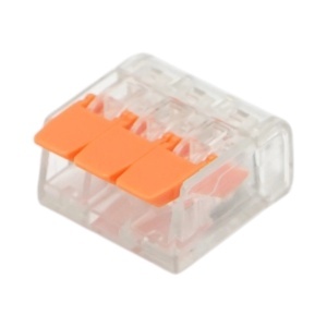 Conector rapid cablu electric 3P, 0.14-4mm, 32A, 450V Longroad, DISMR67