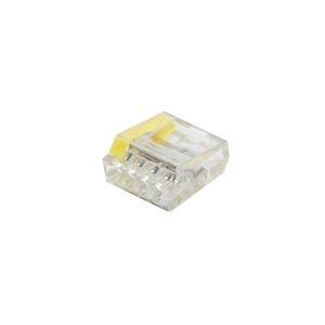 Conector rapid conductor rigid 4P, 0.5-2.5mm, 24A/450V Leader, Leader, BK79148 - Img 2