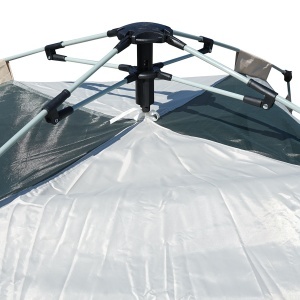 Cort camping 2 persoane pliabil automat pop-up, 2 usi, deschidere 4 parti, plasa anti-insecte, impermeabil 240x240x155cm, Cod: DISTV03 - Img 6