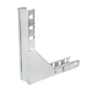 Cot vertical 90 grade de coborare din otel galvanizat pentru jgheab 25x50mm, BRECKNER GERMANY, DISMK66
