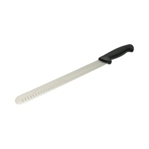 Cutit feliere brisket profesional 30cm, lama alveolata otel 5Cr15MoV, maner PP negru Breckner Germany, AAA422 - Img 2