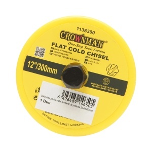 Dalta plata pentru metal cu maner de protectie 22x16x300mm Crownman, CROWNMAN, DISUG13 - Img 3