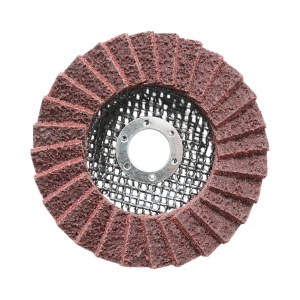 Disc abraziv lamelar netesut 125x22mm, granulatie medie pentru polisare si finisare Breckner Germany, BRECKNER GERMANY, BK79992 - Img 3