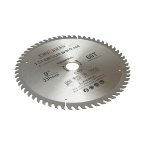 Disc circular vidia pentru lemn 230x25.4mm, viteza max. 6600rpm, 60 dinti, industrial , Cod: DISPT25, Marca: CROWNMAN - Img 3