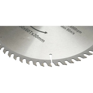 Disc circular vidia pentru lemn 250x30mm, 60 dinti, turatie maxima 6000rpm Breckner Germany, BRECKNER GERMANY, BK87066 - Img 3