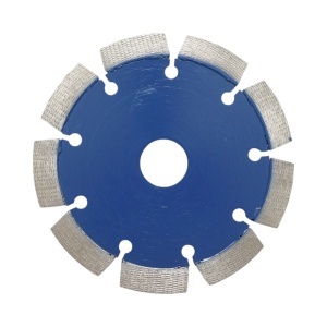 Disc diamantat segmentat 125x22.23mm, segment 12mm pentru beton, pavele, mozaic, boltari, caramida Breckner Germany, BRECKNER GERMANY, BK79753 - Img 2