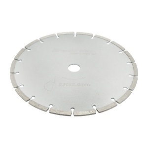 Disc diamantat segmentat 230x2.8x22.23mm, taiere uscata pentru beton, piatra, caramida Breckner Germany, BRECKNER GERMANY, BK79592 - Img 3