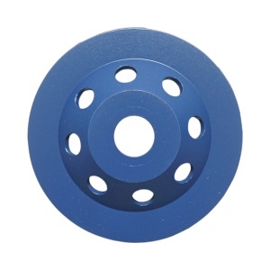 Disc diamantat segmentat tip cupa 125x22.23, dublu rand grosier, standard CONCRETE pentru slefuire beton, piatra, mozaic Breckner Germany, BRECKNER GERMANY, BK79786 - Img 2