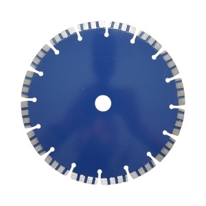Disc diamantat turbo segmentat 230x22.23mm, segment 10mm pentru beton armat, piatra dura, pavele Breckner Germany, BRECKNER GERMANY, BK79742 - Img 2