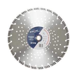 Disc diamantat turbo segmentat 400x30mm, segment 10mm pentru beton armat, pavele, boltari, piatra dura Breckner Germany, BRECKNER GERMANY, BK79766