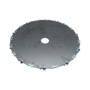 Disc motocoasa cu lant de drujba 230x25.4mm, 20 dinti pentru arbusti, crengi, vegetatie densa Breckner Germany, BRECKNER GERMANY, BK99700 - Img 5