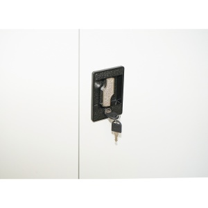 Dulap metalic fiset 1800x900x400mm cu 2 usi securizate, 4 polite, gri, Cod: BK77453, Brand: BRECKNER GERMANY - Img 7
